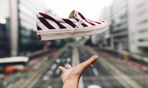 FREEMANS SPORTING CLUB x VANS 联名合作 “ BARBER ” Slip-On 鞋款